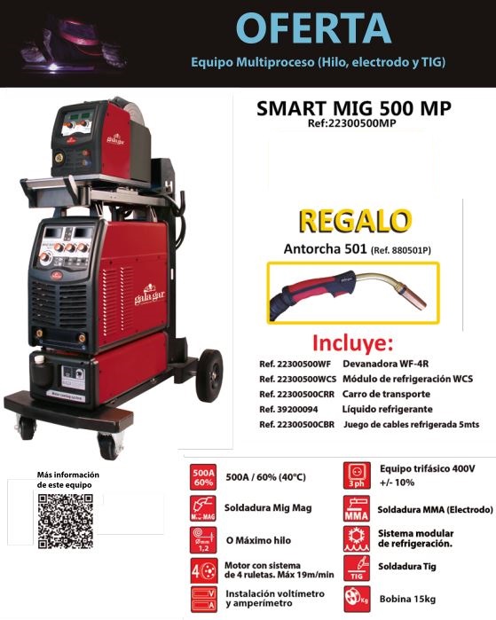 GALA GAR SMART MIG 500 MP