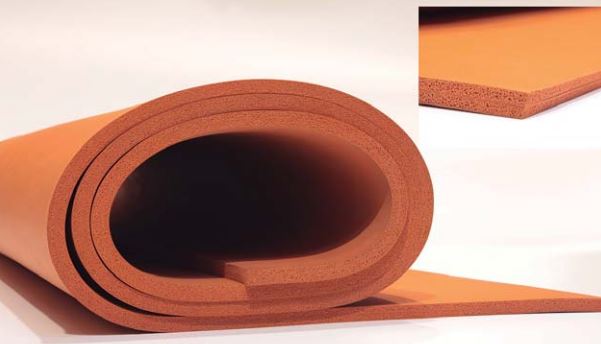 Planchas de caucho, poliuretano y PVC - PLACA CAUCHO EPDM ESPONJOSO